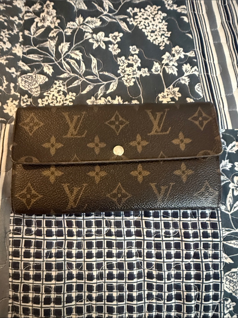 Louis Vuitton Brown Monogram Canvas Continental Wallet